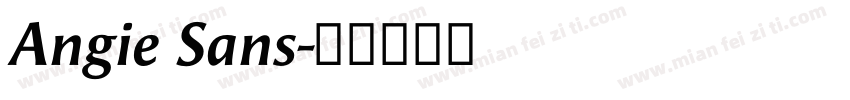 Angie Sans字体转换